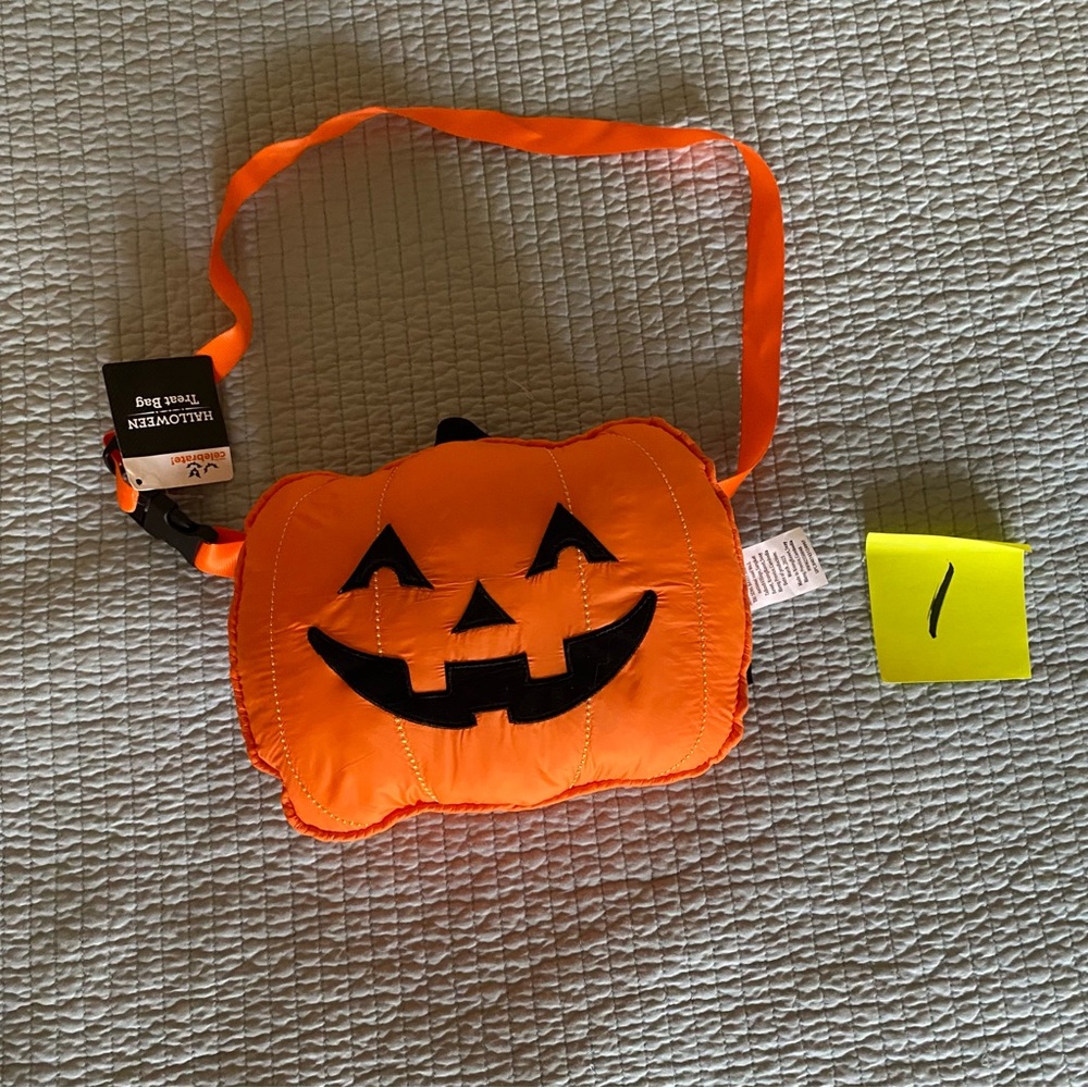 New Happy Halloween Pumpkin Purse/Treat Bag